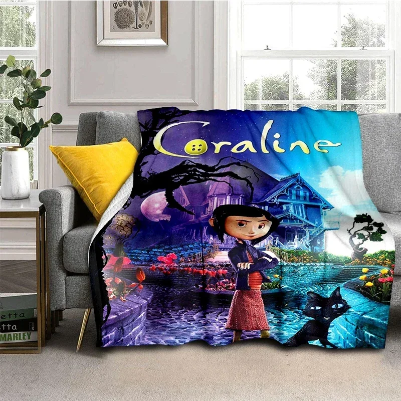 Home Textiles Super Soft - Coraline Movie Coperta da tiro Super