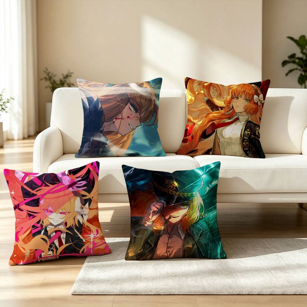 Home Textiles Company - Fodera per Cuscino Quadrata con Stampa