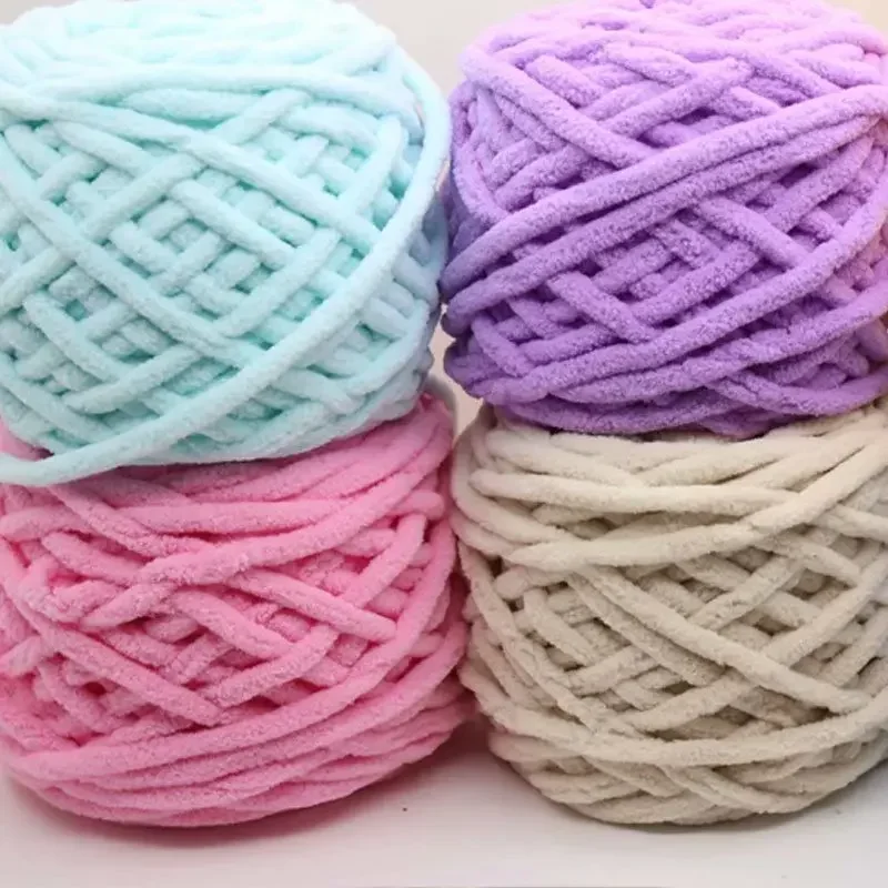 Wool Blanket Herringbone - Strisce di ghiaccio multicolori catena singola