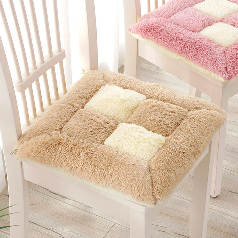Home Textiles Super Soft - Nuovo Cuscino a Quadri Bicolore Ispessito,