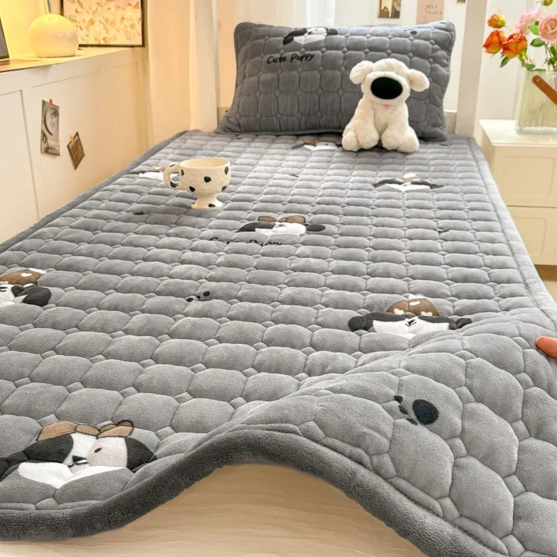Home Textiles Super Soft - Materasso da letto caldo stampato a
