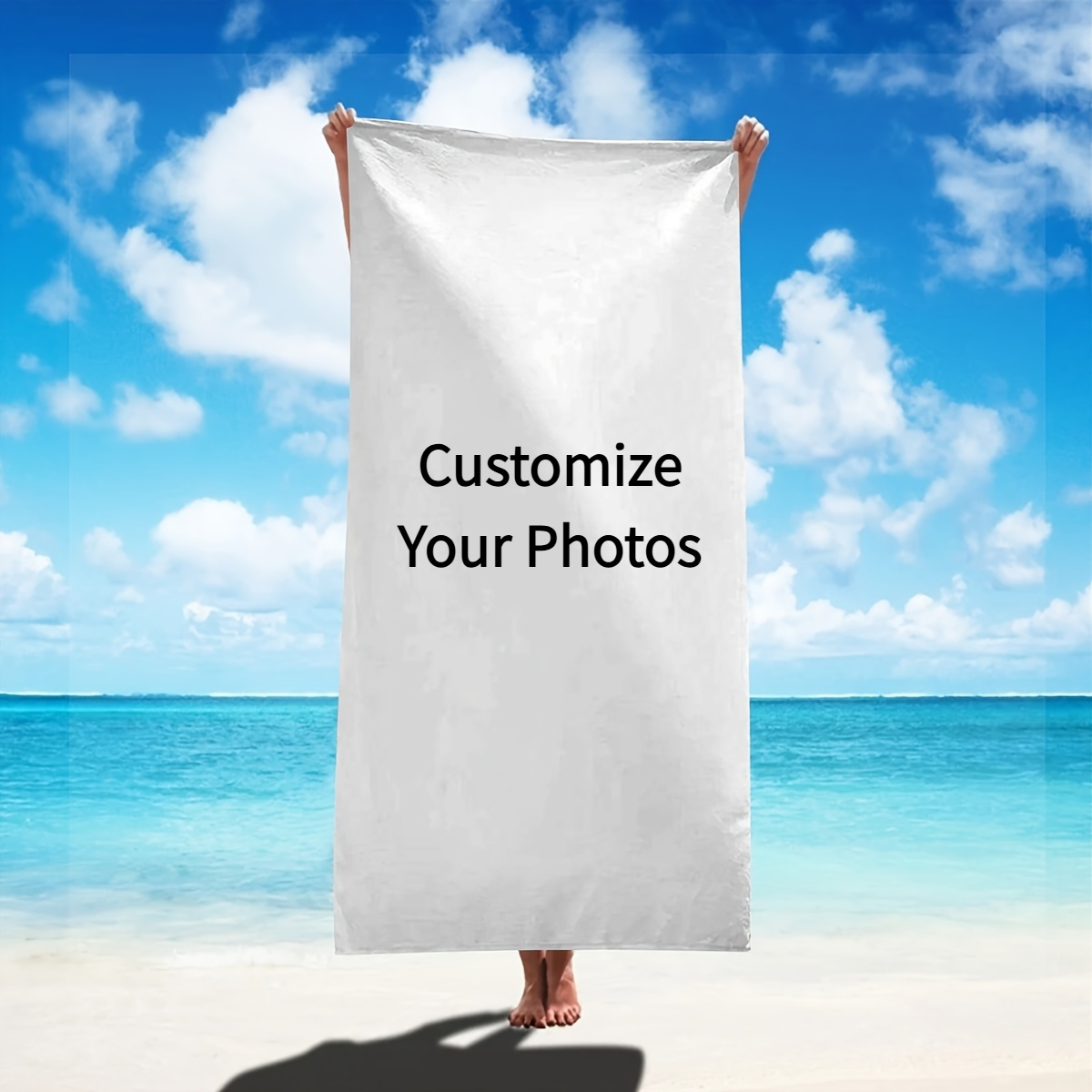Telo mare personalizzato con f - Home Textiles Company recensione e prezzo