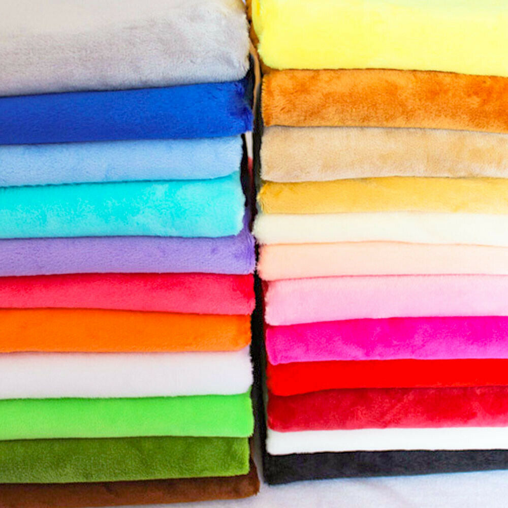 Tessuto di velluto di peluche  - Home Textiles Super Soft recensione e prezzo