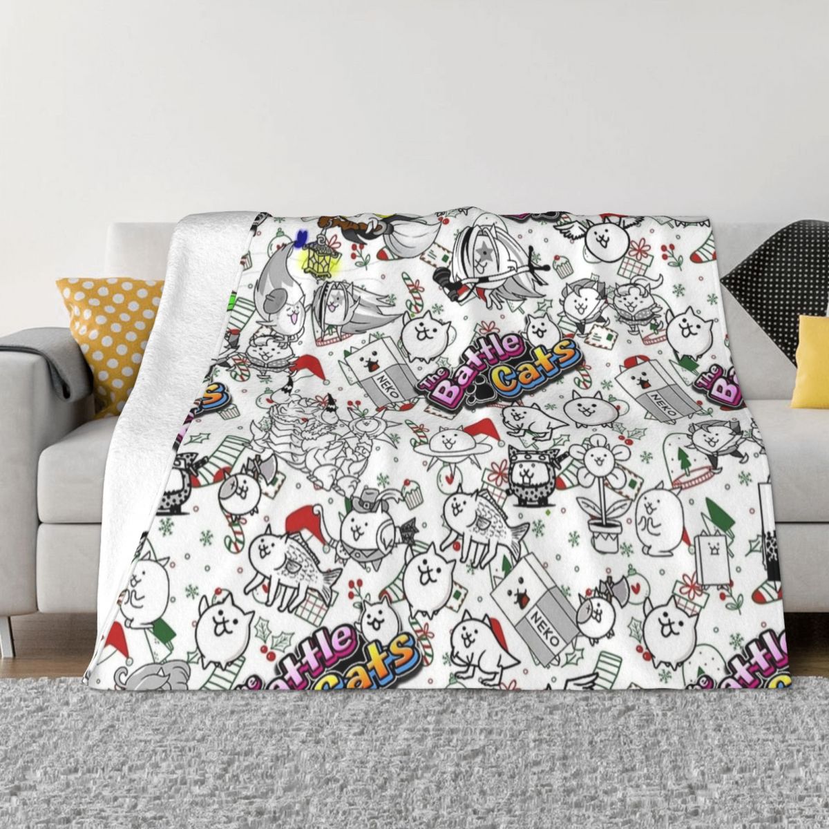 Coperte da gioco Battle Cats D - Home Textiles Super Soft recensione e prezzo
