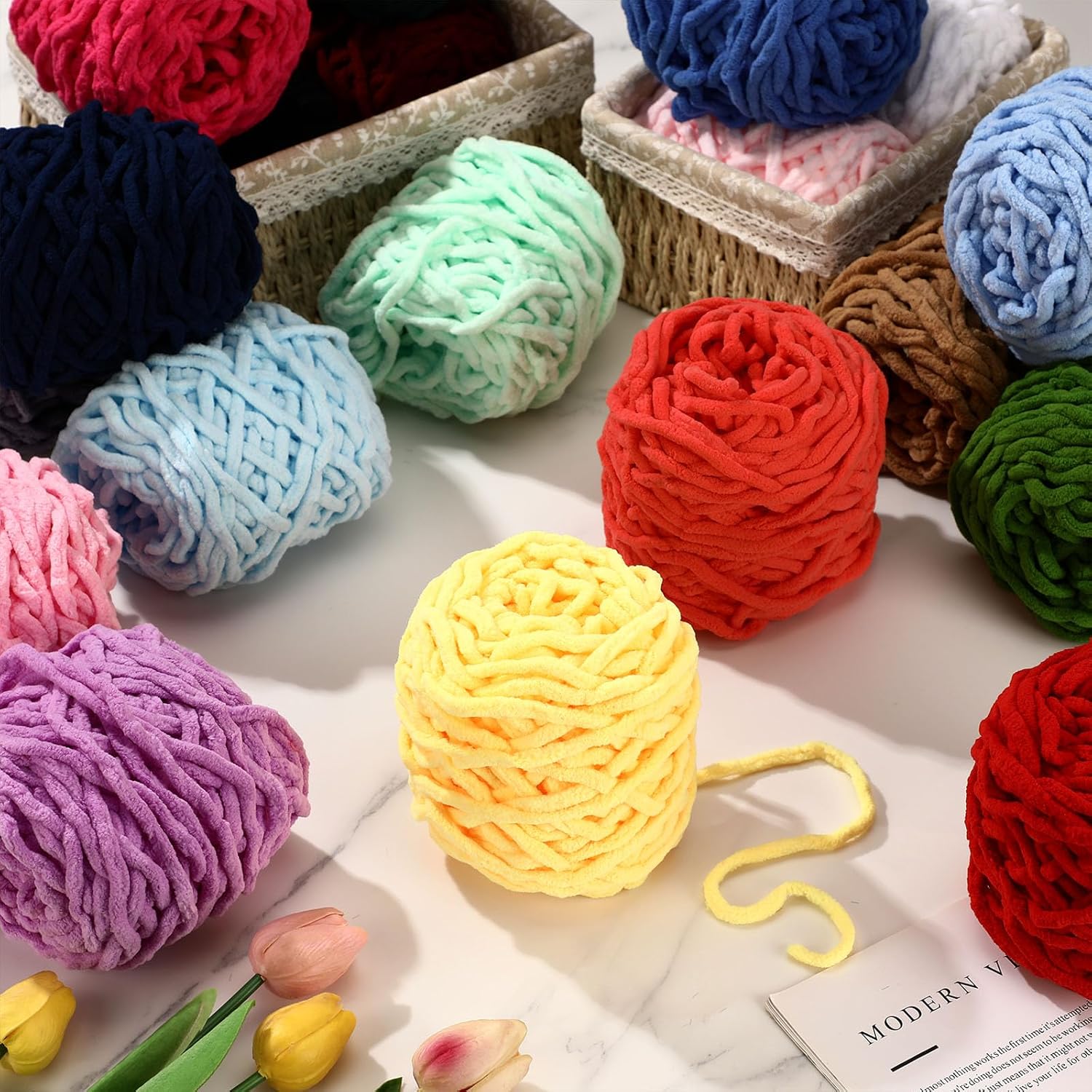 Set di 6 Gomitoli da 600g di F - Wool Blanket Herringbone recensione e prezzo