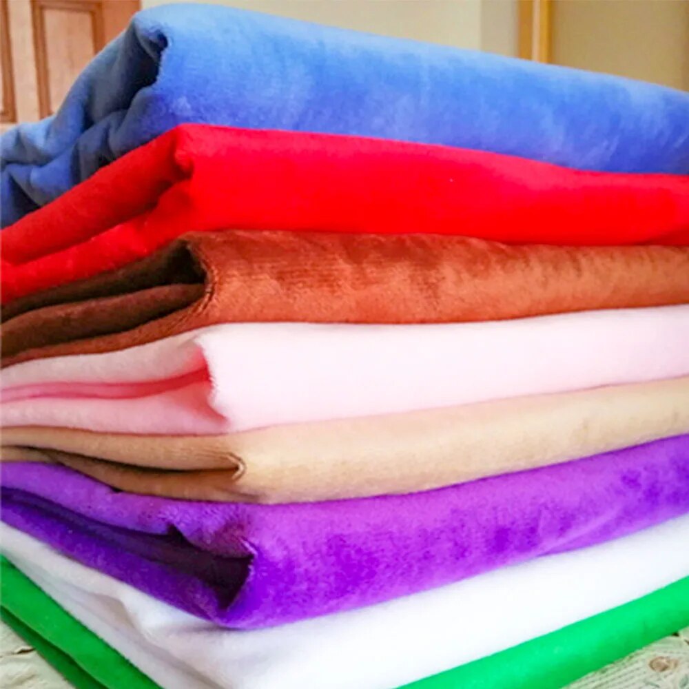 Tessuto Minky Tessuti in vellu - Home Textiles Super Soft recensione e prezzo