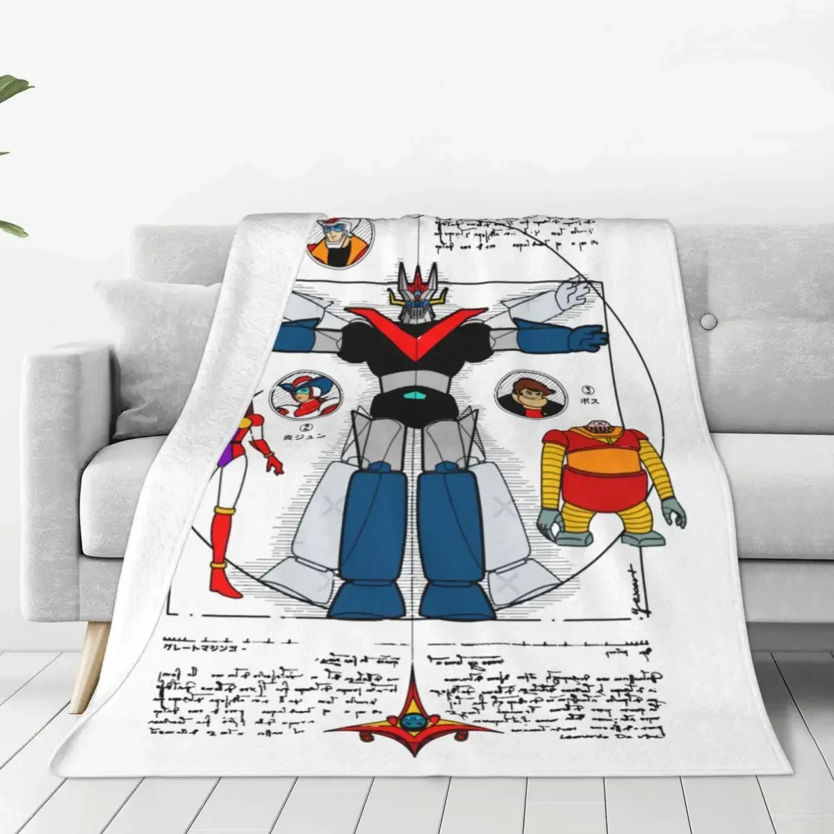 Coperta in Velluto Mazinger Z  - Home Textiles Super Soft recensione e prezzo